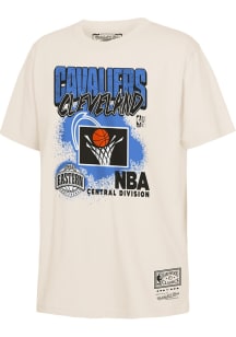 Mitchell and Ness Cleveland Cavaliers Youth White Team Pride Short Sleeve T-Shirt