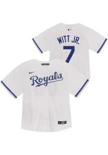 Bobby Witt Jr  Kansas City Royals Toddler White Home Jersey