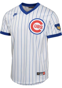 Nike Chicago Cubs Youth White Cooperstown Limited Blank Jersey
