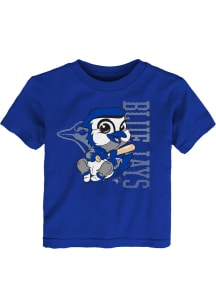 Ace  Outer Stuff Toronto Blue Jays Toddler Blue Baby Mascot 2.0 Short Sleeve T-Shirt