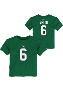 Devonta Smith Philadelphia Eagles Toddler Kelly Green Name and Number Short Sleeve Player T Shirt