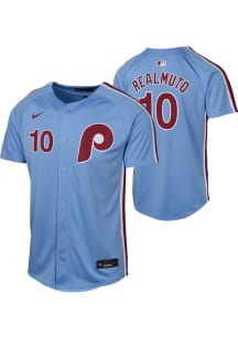 JT Realmuto  Nike Philadelphia Phillies Youth Light Blue Alt Limited Jersey