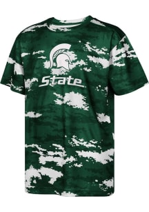 Michigan State Spartans Boys Green Scrimmage Short Sleeve T-Shirt