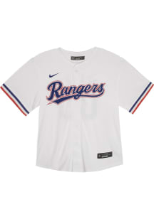 Nike Texas Rangers Baby White Home Game Blank Jersey Baseball Jersey