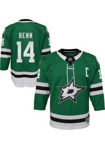 Jamie Benn  Dallas Stars Youth Kelly Green Premier Home Hockey Jersey