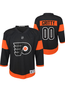 Gritty  Philadelphia Flyers Boys Black Replica Third Alt Hockey Jersey