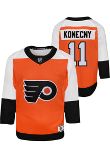 Travis Konecny  Philadelphia Flyers Toddler Orange Home Replica Jersey Hockey Jersey