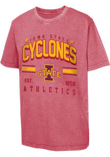 Iowa State Cyclones Youth Cardinal Sure Shot Vintage Short Sleeve T-Shirt
