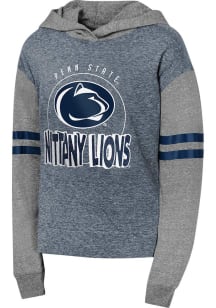 Penn State Nittany Lions Girls Navy Blue Sunday Comics Long Sleeve Hooded Sweatshirt