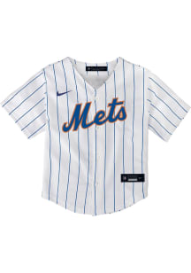 Nike New York Mets Baby White Home Replica Blank Jersey Baseball Jersey