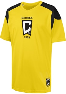 Columbus Crew Youth Yellow Wordmark Short Sleeve T-Shirt