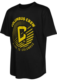 Columbus Crew Youth Black Shinning Moment Short Sleeve T-Shirt