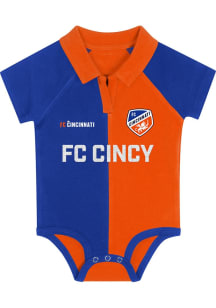 FC Cincinnati Baby Blue League Champ Short Sleeve One Piece