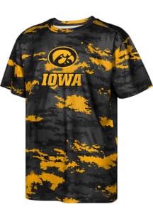 Iowa Hawkeyes Boys Black Scrimmage Short Sleeve T-Shirt