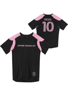 Lionel Messi Inter Miami CF Toddler Black Wordmark NN Short Sleeve Player T Shirt