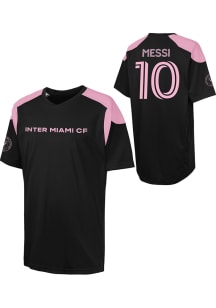 Lionel Messi Inter Miami CF Youth Black Wordmark NN Player Tee