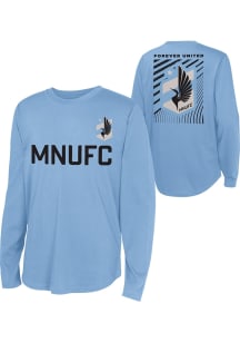 Minnesota United FC Youth Black Midfield Maestro Long Sleeve T-Shirt