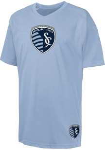 Sporting Kansas City Youth Light Blue Wordmark Short Sleeve T-Shirt