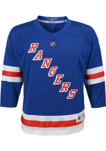 New York Rangers Toddler Blue Blank Home Replica Jersey Hockey Jersey