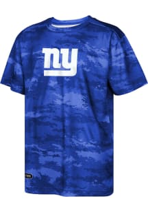 New York Giants Youth Blue Scrimmage Short Sleeve T-Shirt