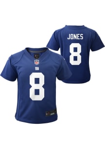 Daniel Jones New York Giants Toddler Blue Nike Replica Football Jersey
