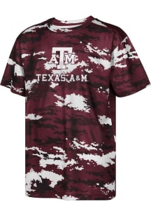 Texas A&M Aggies Boys Maroon Scrimmage Short Sleeve T-Shirt