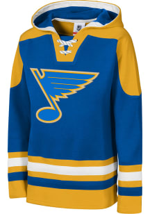 St Louis Blues Youth Blue Ageless 3rd Long Sleeve Hoodie