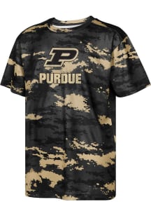 Purdue Boilermakers Youth Black Scrimmage Short Sleeve T-Shirt