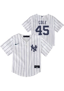 Gerrit Cole  New York Yankees Toddler White Home Replica Jersey
