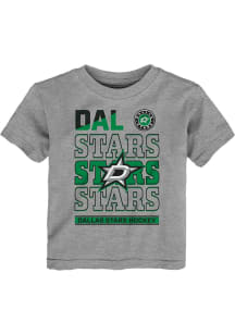 Dallas Stars Toddler Grey Timeless Short Sleeve T-Shirt
