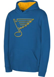 St Louis Blues Youth Blue Prime Long Sleeve Hoodie