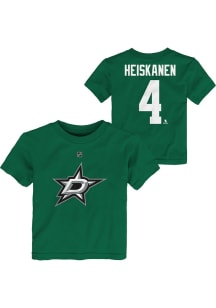 Miro Heiskanen Dallas Stars Toddler Kelly Green NN Short Sleeve Player T Shirt