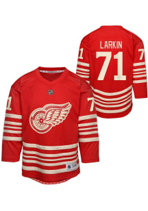 Dylan Larkin  Detroit Red Wings Youth Red Alt 2 Replica Hockey Jersey