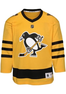 Pittsburgh Penguins Youth Gold Third Replica Blank Hockey Jersey