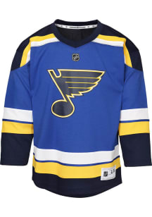 St Louis Blues Baby Blue Third Replica Blank Hockey Jersey