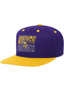 Minnesota Vikings Purple 2025 Black Friday Deadstock Youth Snapback Hat