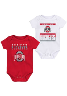 Ohio State Buckeyes Baby Red Huddle & Cuddle One Piece