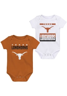 Texas Longhorns Baby Burnt Orange Huddle & Cuddle One Piece