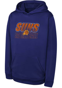 Phoenix Suns Youth Purple Extra Point Long Sleeve Hoodie