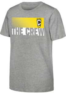 Columbus Crew Youth Grey Gameday Play Short Sleeve T-Shirt