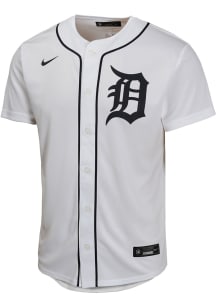 Nike Detroit Tigers Youth White Home Game Blank Jersey