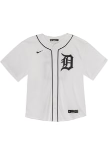 Nike Detroit Tigers Toddler White Home Game Blank Jersey