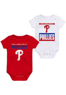 Philadelphia Phillies Baby Red Huddle & Cuddle One Piece