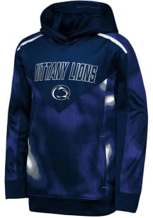 Penn State Nittany Lions Youth Navy Blue Offensive Line Long Sleeve Hoodie