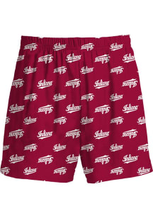 Indiana Hoosiers Youth Cardinal All Over Team Graphic Sleep Shorts