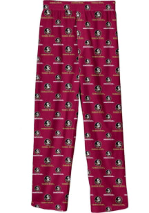 Florida State Seminoles Youth Cardinal All Over Team Graphic Sleep Pants