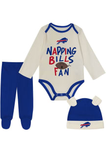 Buffalo Bills Infant Blue Little Champ Set Top and Bottom