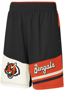 Cincinnati Bengals Youth Black Fandemonium Shorts
