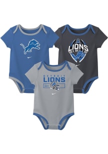Nike Detroit Lions Baby Blue Team Wordmark One Piece