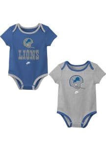 Nike Detroit Lions Baby Blue Retro Logo One Piece